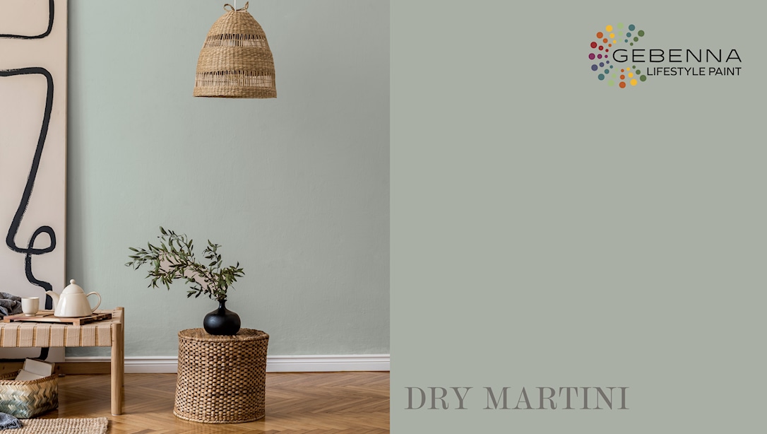 Gebenna Vægmaling: Dry Martini 9 liter