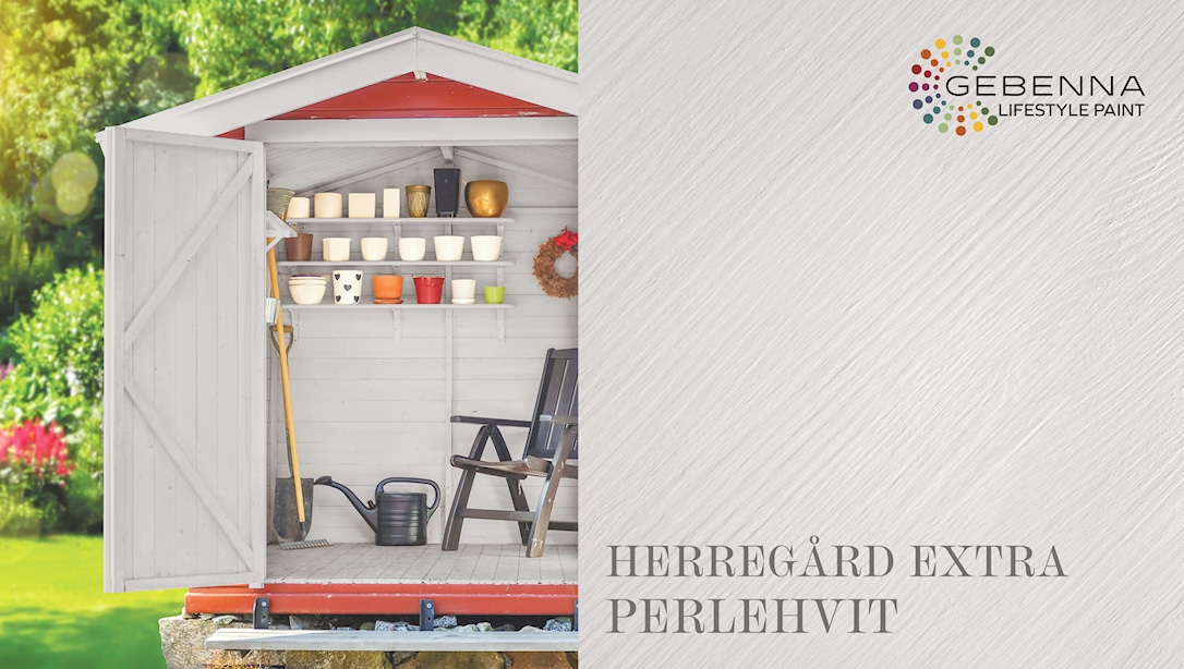 10: Gjøco Herregård Extra: Perlehvit 9 liter