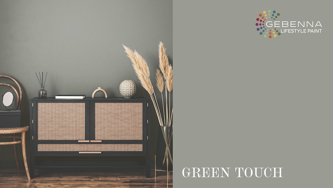 Gebenna Vægmaling: Green touch 9 liter