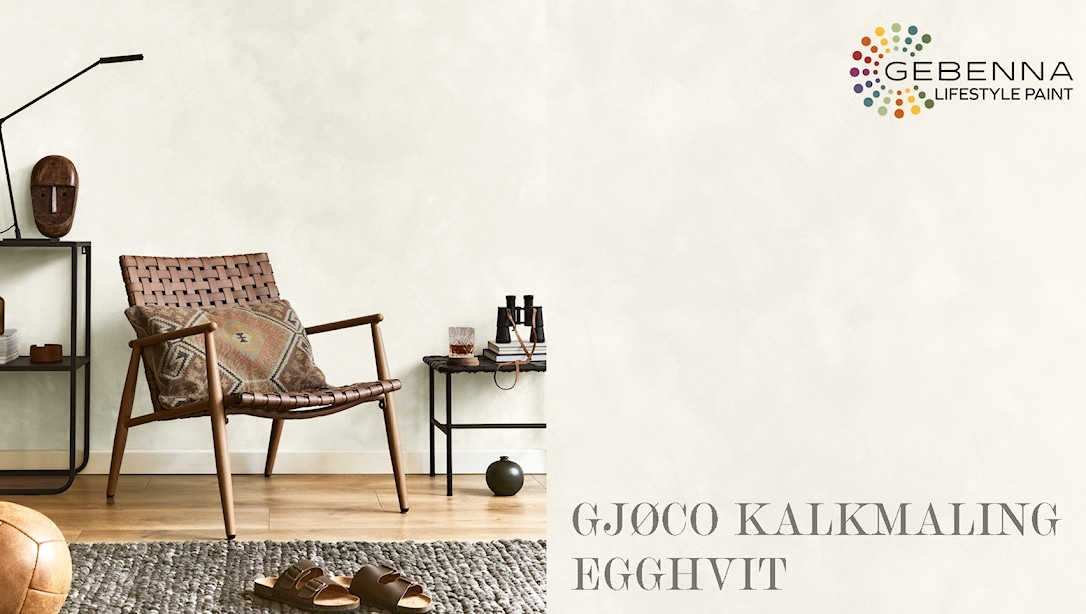 Kalkmaling 305 Egghvit 0,68 l