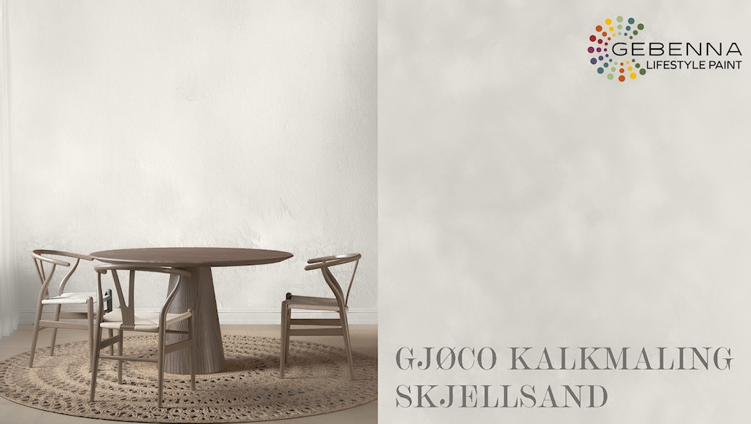 Kalkmaling 357 Skjellsand 0,68 l