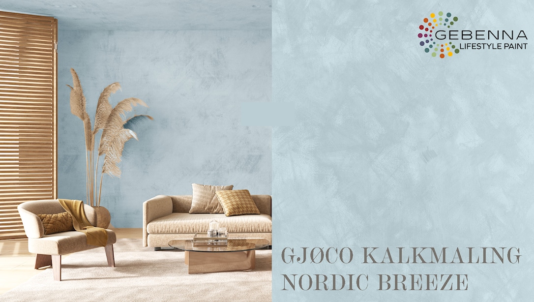 Billede af Kalkmaling 5452 Nordic Breeze 0,68 l