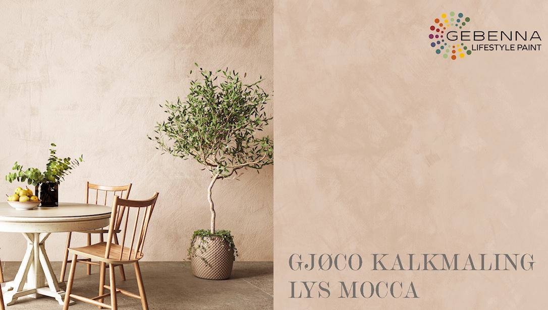 Kalkmaling 316 lys mocca 2,7 l