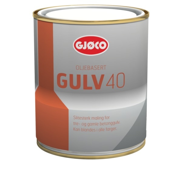 Billede af Gulvmaling glans 40, Oliebaseret 2,7 l