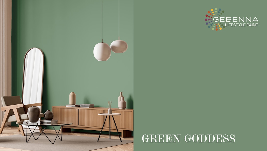 Gebenna Vægmaling: Green Goddess 2,7 l