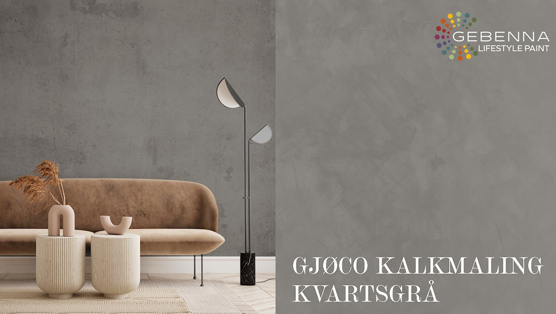 Kalkmaling 349 Kvartsgrå 2,7 l