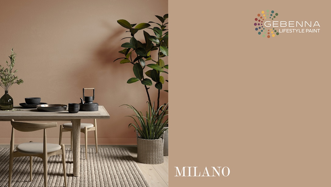Gebenna Vægmaling: Milano Farveprøve