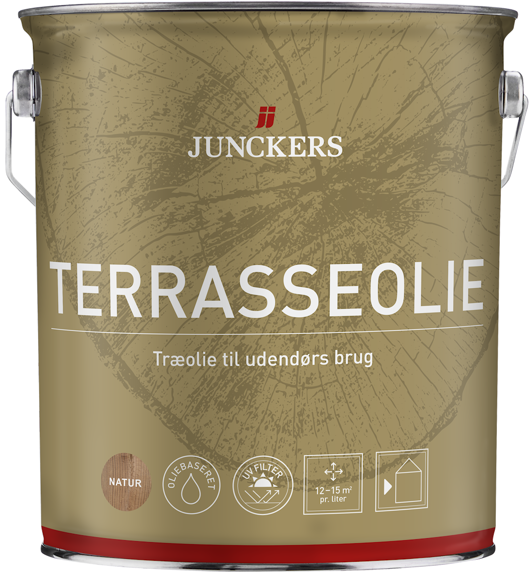 Se Junckers Terrasseolie Natur 5 liter hos Gebenna.com