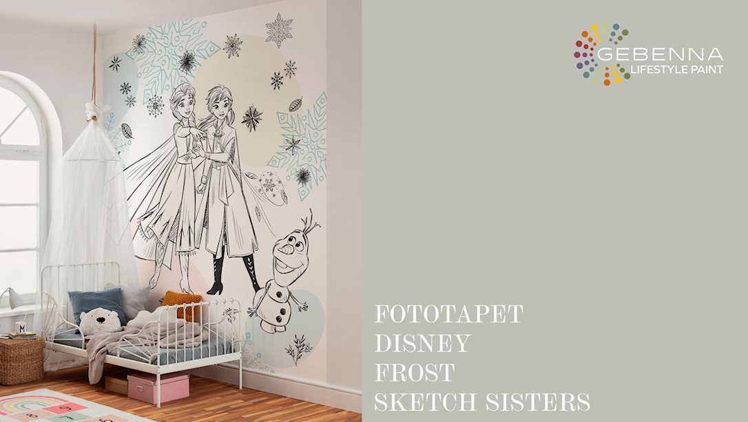 Fototapet: Disney Frost ogquot;Sketch Sistersogquot;