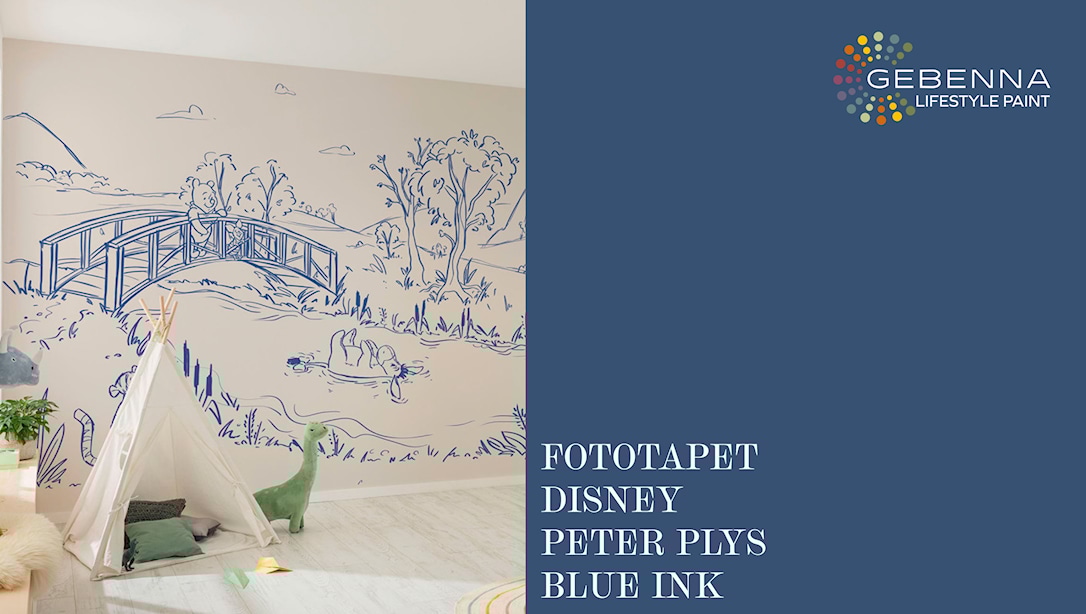Fototapet: Disney Peter Plys ogquot;Blue inkogquot;