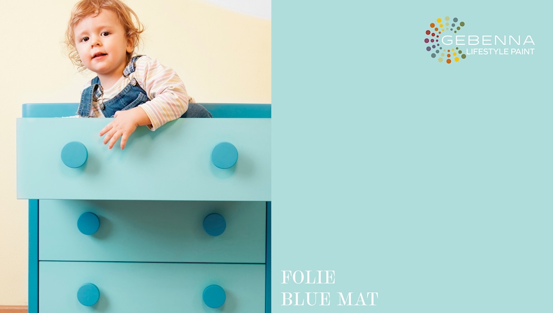 Dekorplast: Baby Blue Mat 45 x 200cm