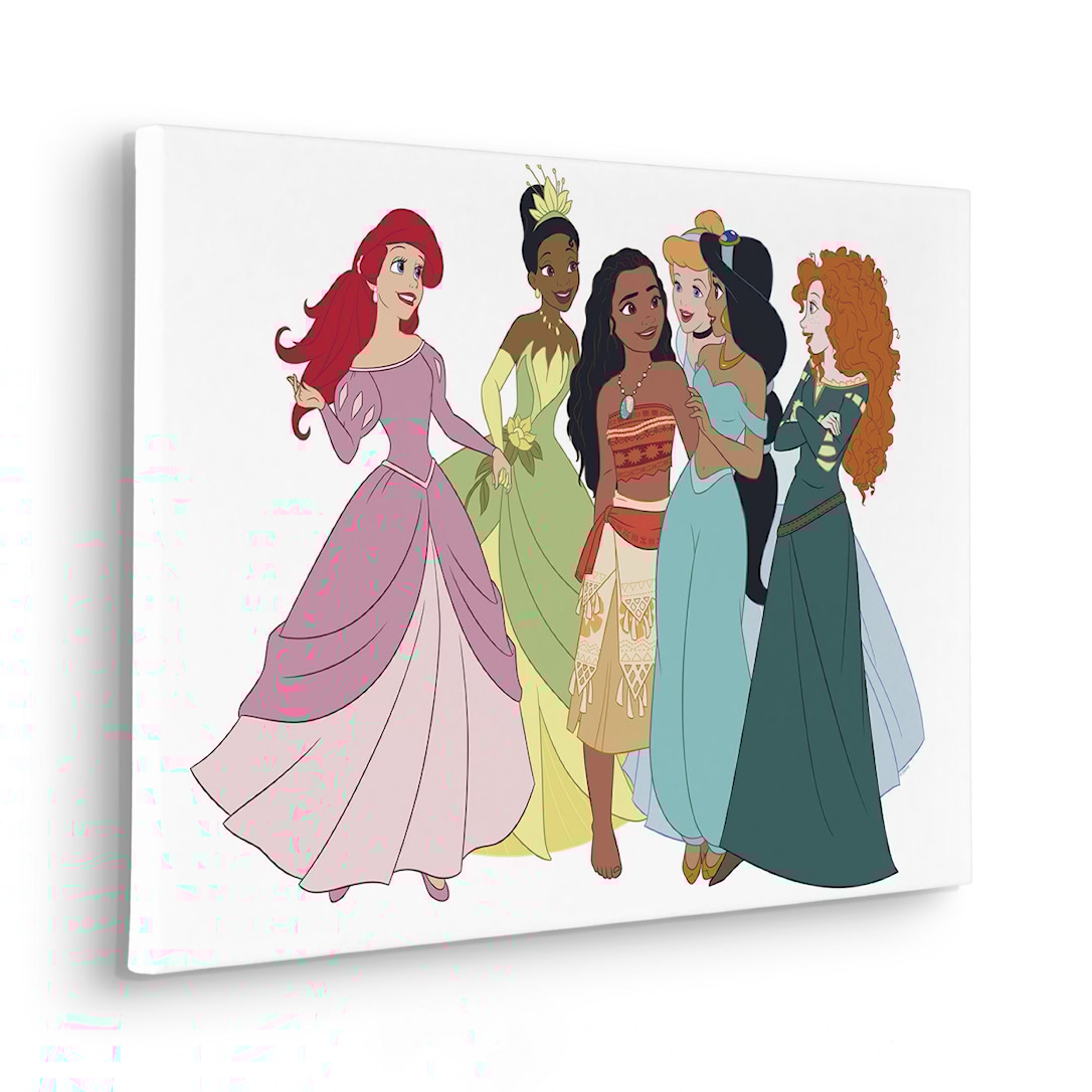Lærred: Disney Prinsesser "Together"