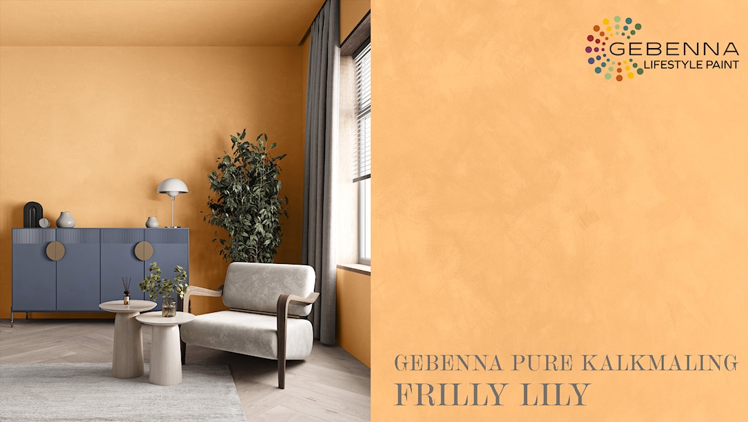 Gebenna Pure Kalkmaling: 11320 Frilly Lily 0,68 l